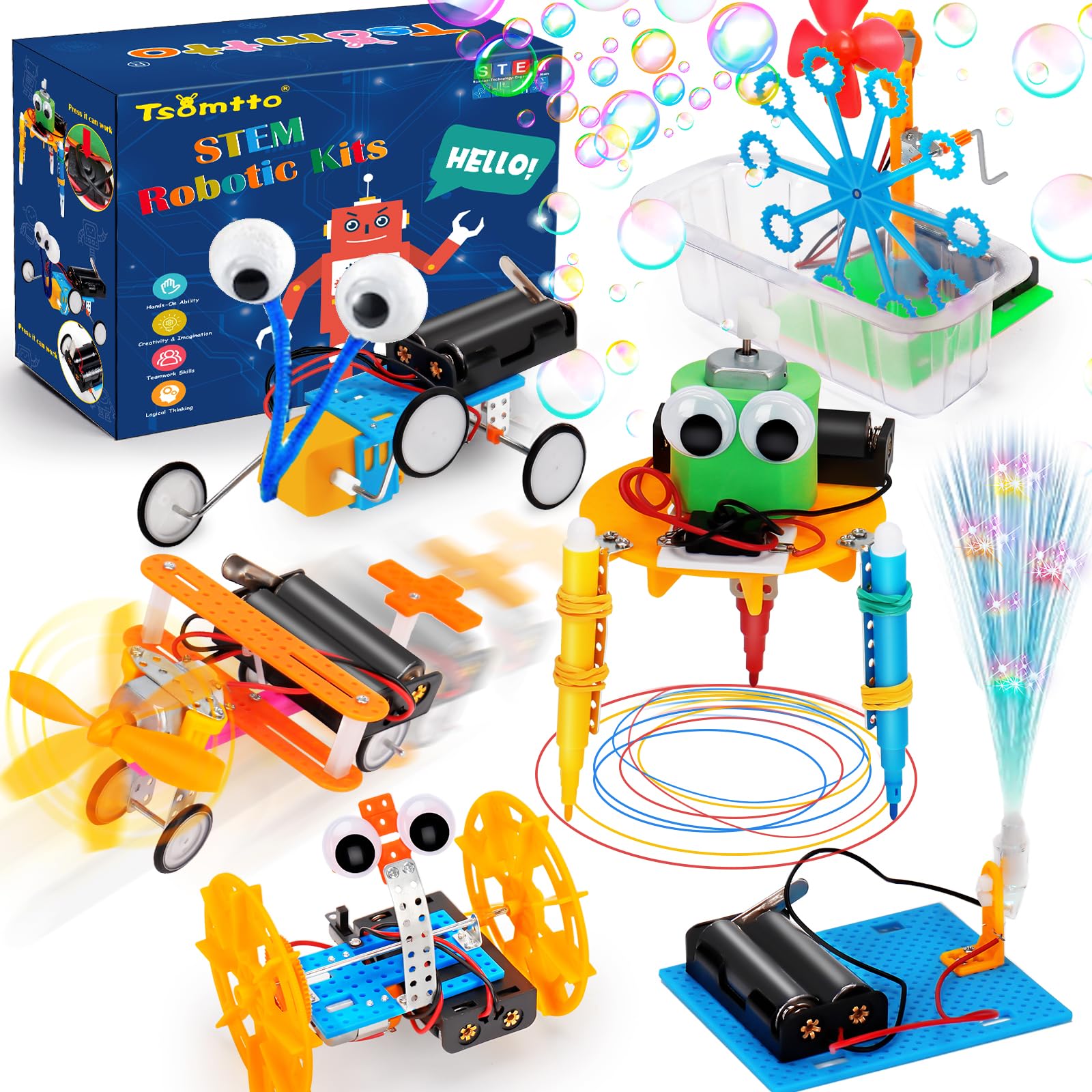 Science - STEM Robot Kit - STEM Learning Toy - SRK-027
