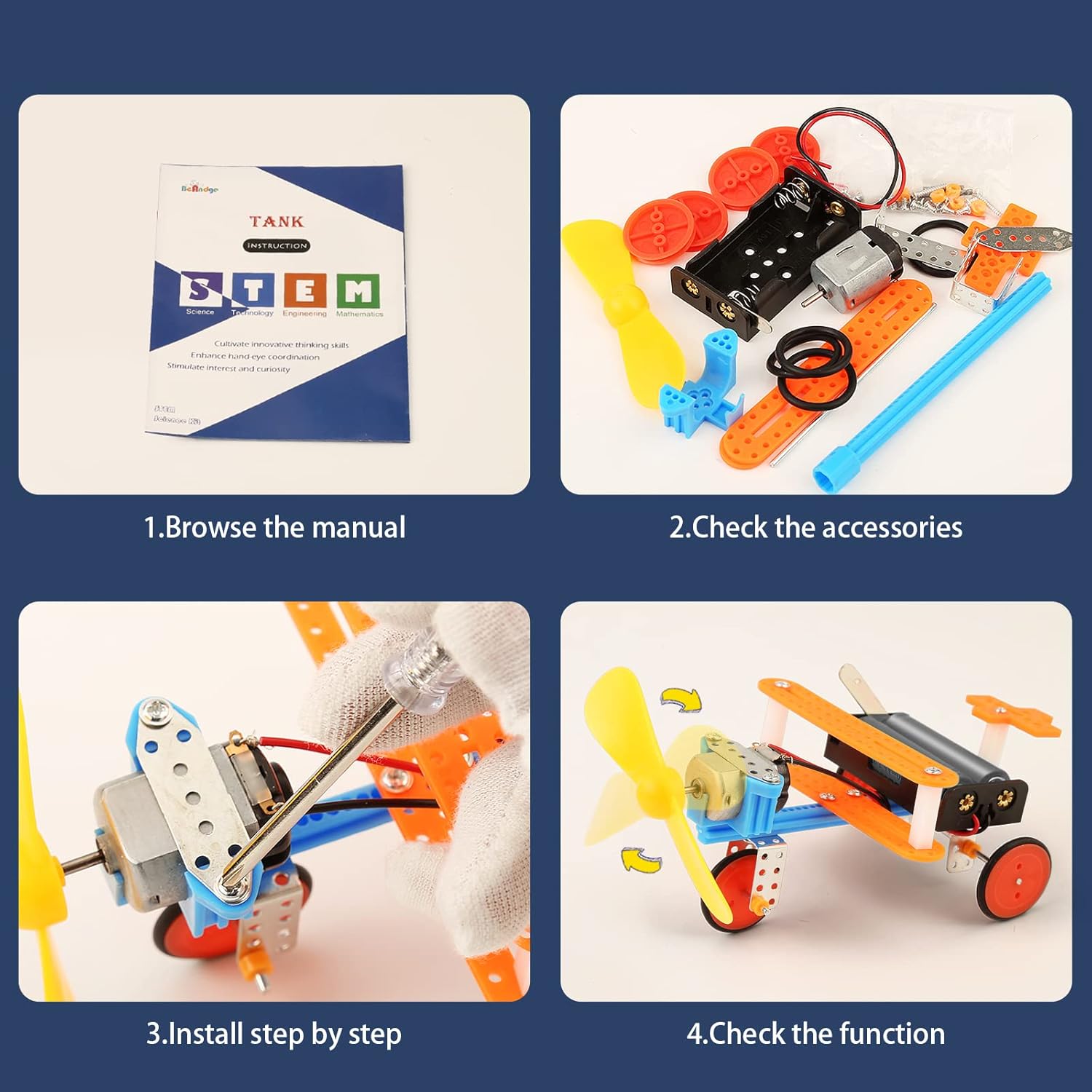 Science - STEM Robot Kit - STEM Learning Toy - Ages 10