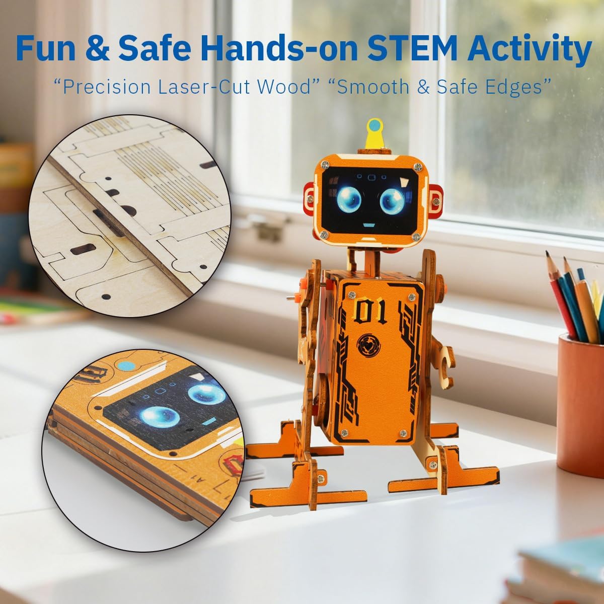 Science - STEM Robot Kit - STEM Learning Toy - Ages 8-12