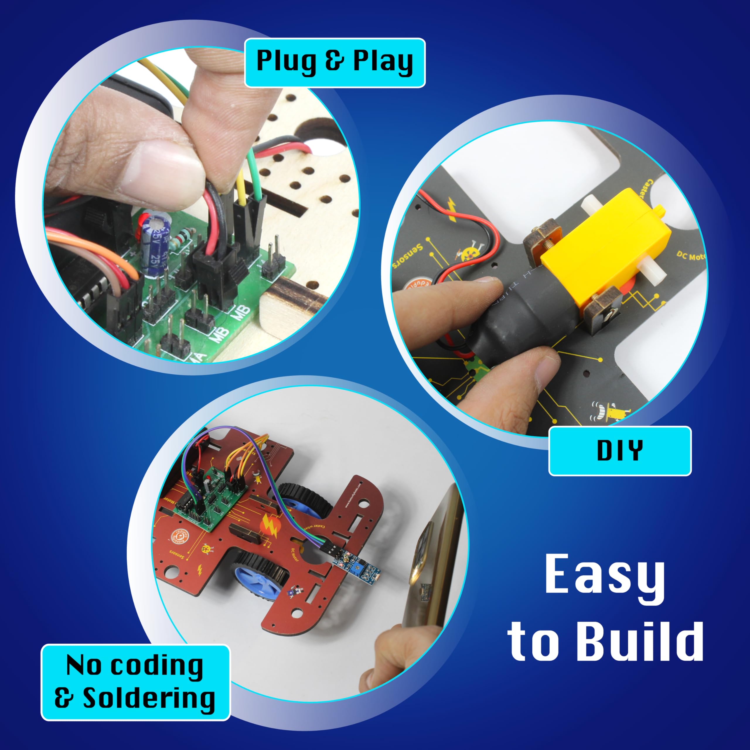 10-Piece - Science - STEM Robot Kit - STEM Learning Toy - Ages 8-14