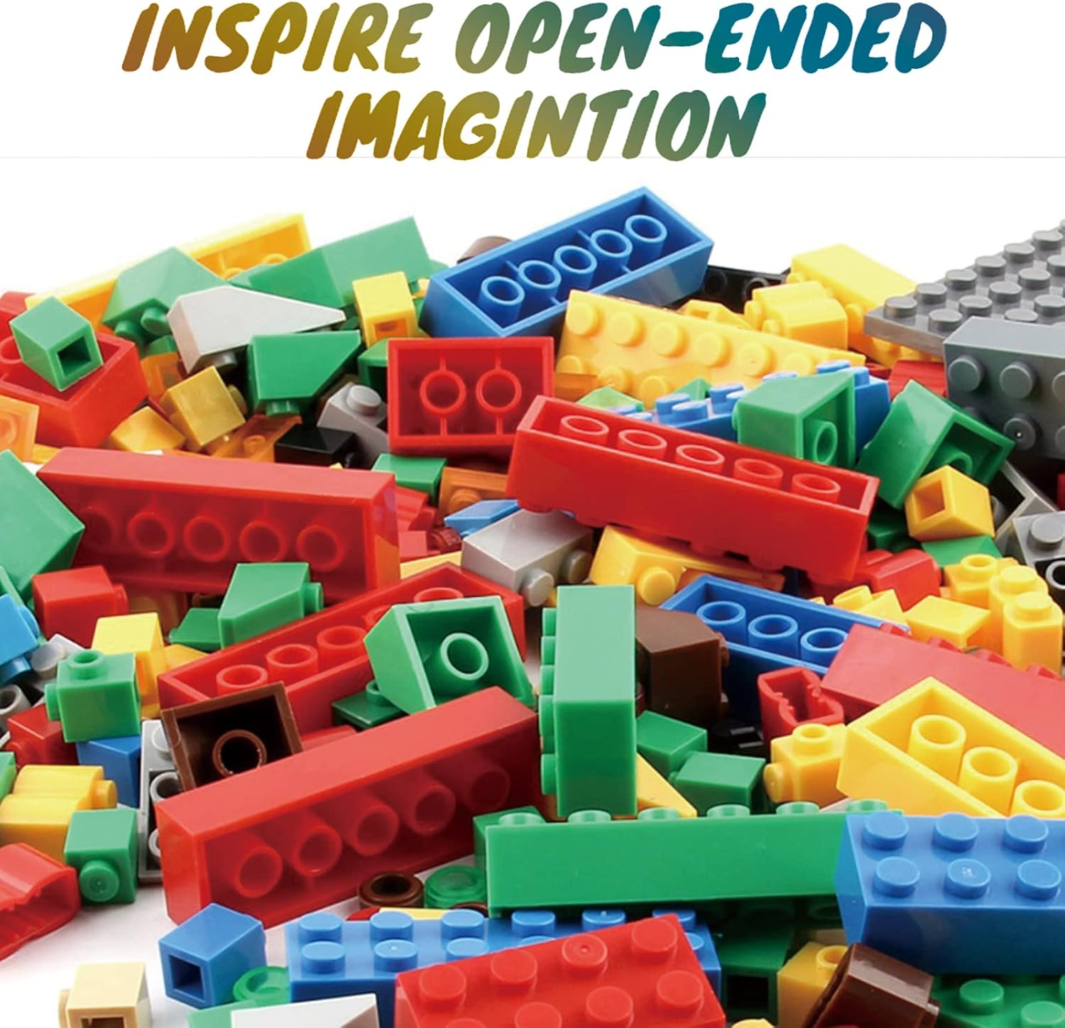 1500-Piece - Mini Building Blocks Set - Creative Play Toy - Ages 6+