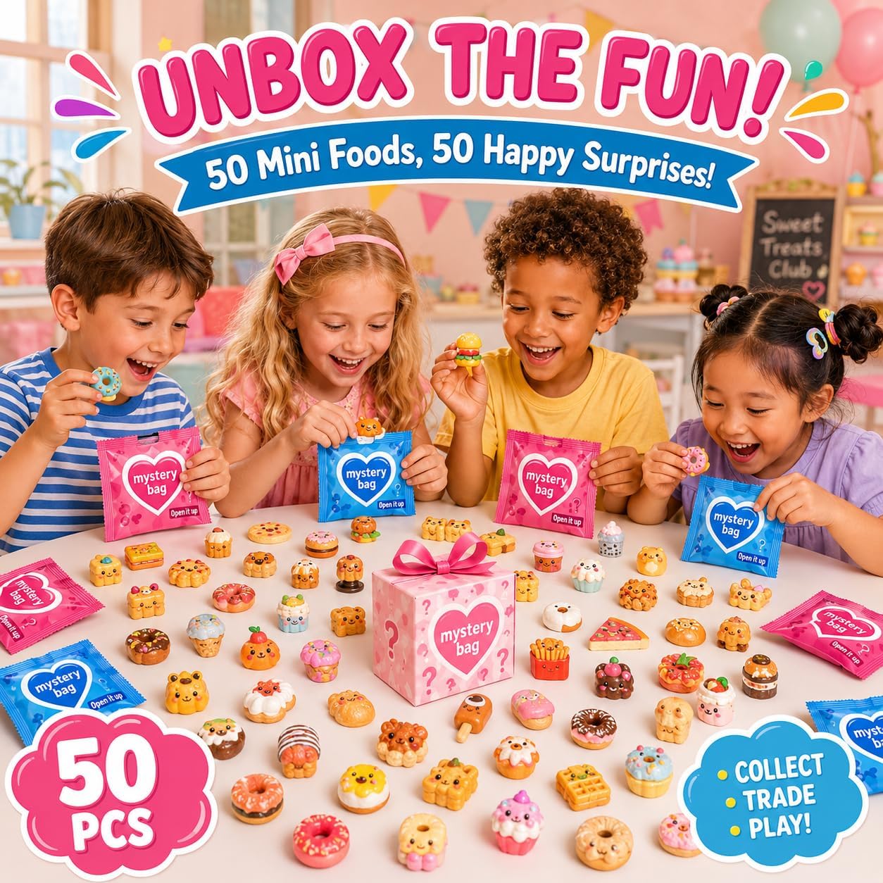 50-Piece - Bag Charm Toy - Creative Play Toy - BCT-032