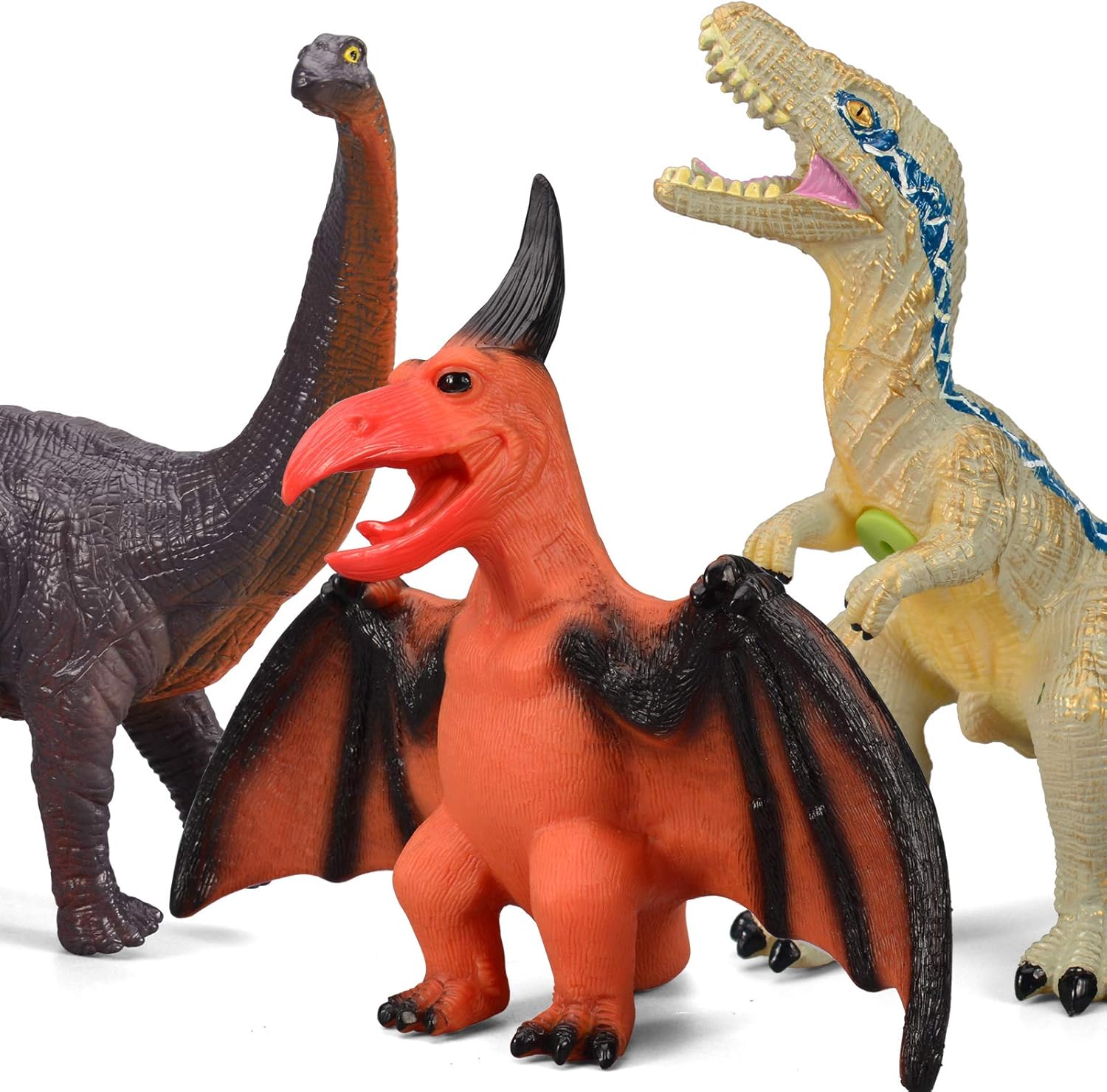 6-Piece - Dinosaur - Party Favor Toys - Creative Play Toy - Ages 3+