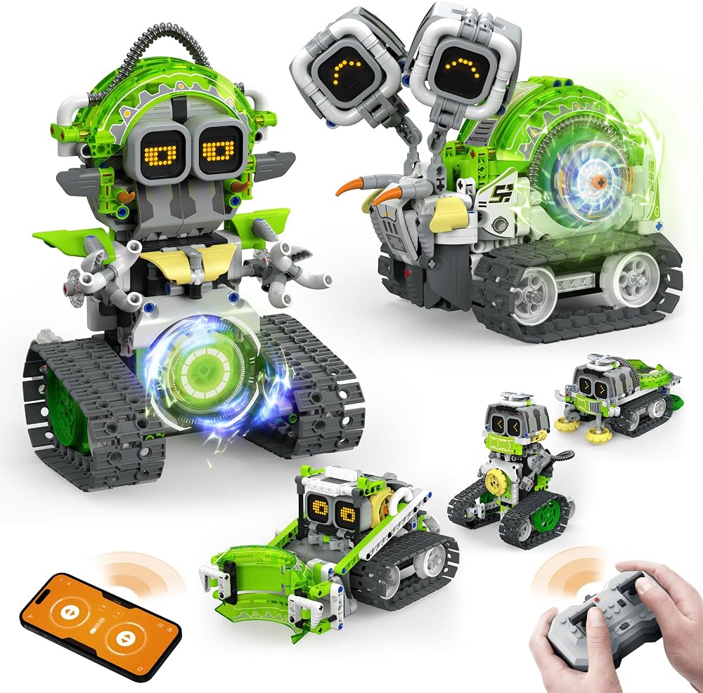 478-Piece - Vehicle - STEM Robot Kit - STEM Learning Toy - Ages 6-12