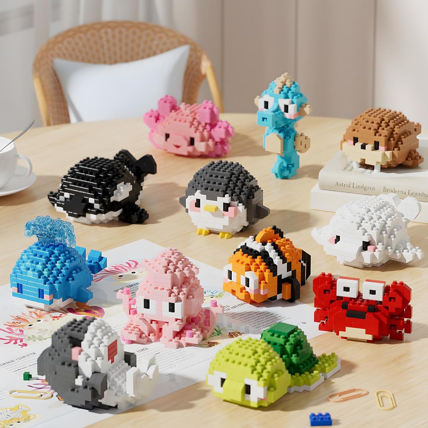 Animal - Blind Box Mini Bricks Set - Creative Play Toy - Ages 8-16+