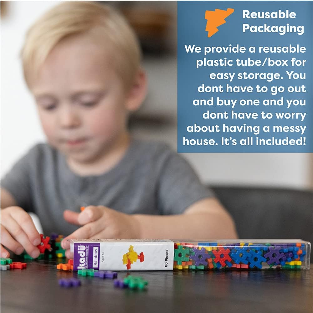 250-Piece - Mini Building Blocks Set - STEM Learning Toy - Ages 5+