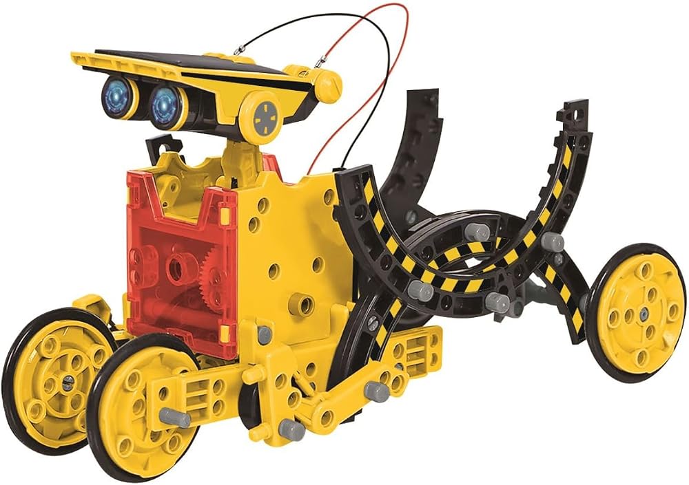 12-Piece - Science - Solar Robot Kit - STEM Learning Toy - Ages 8-12