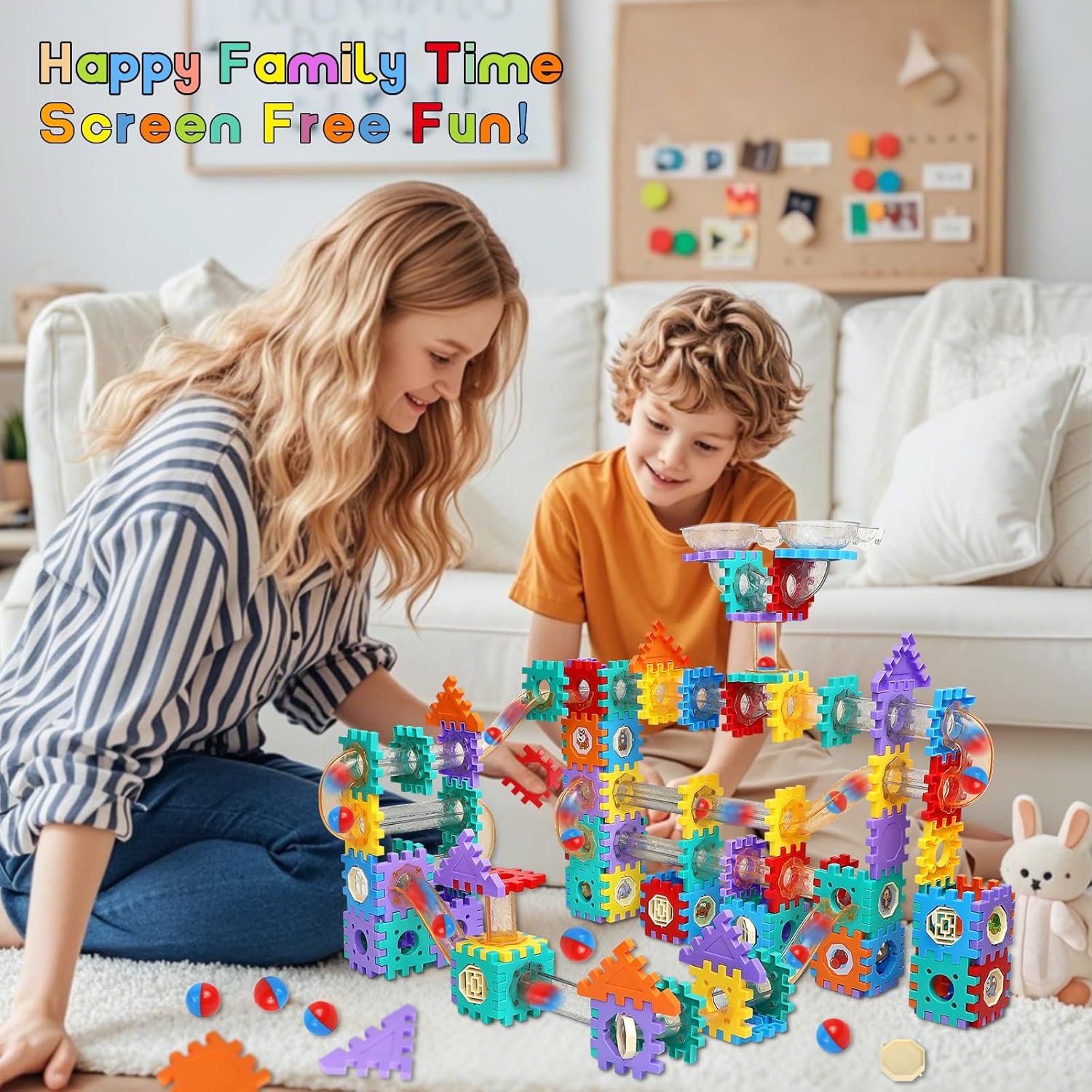 234-Piece - Marble Run Building Set - STEM Learning Toy