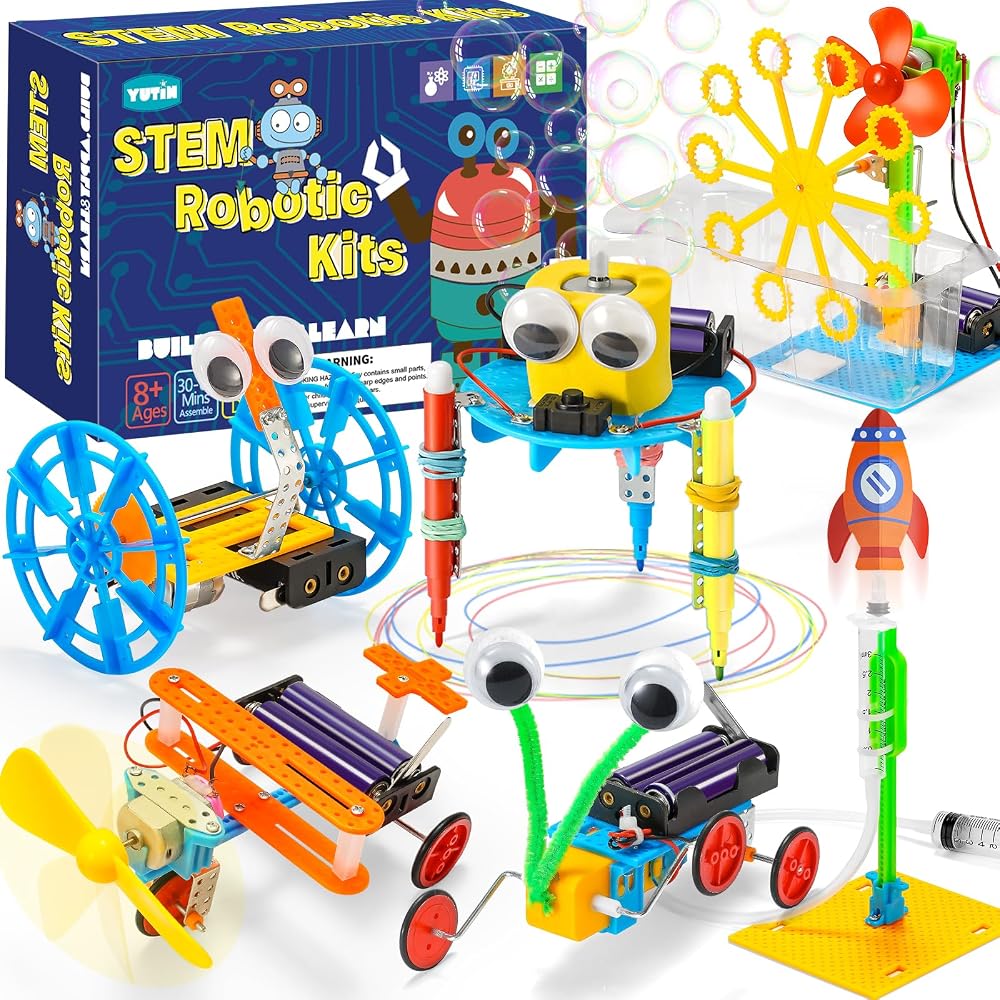 Science - STEM Robot Kit - STEM Learning Toy - Ages 8-12