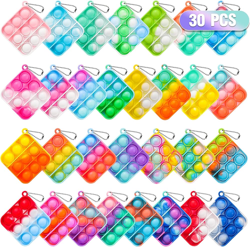 30-Piece - Fidget - Party Favor Toys - Sensory Play Toy - Ages 3+