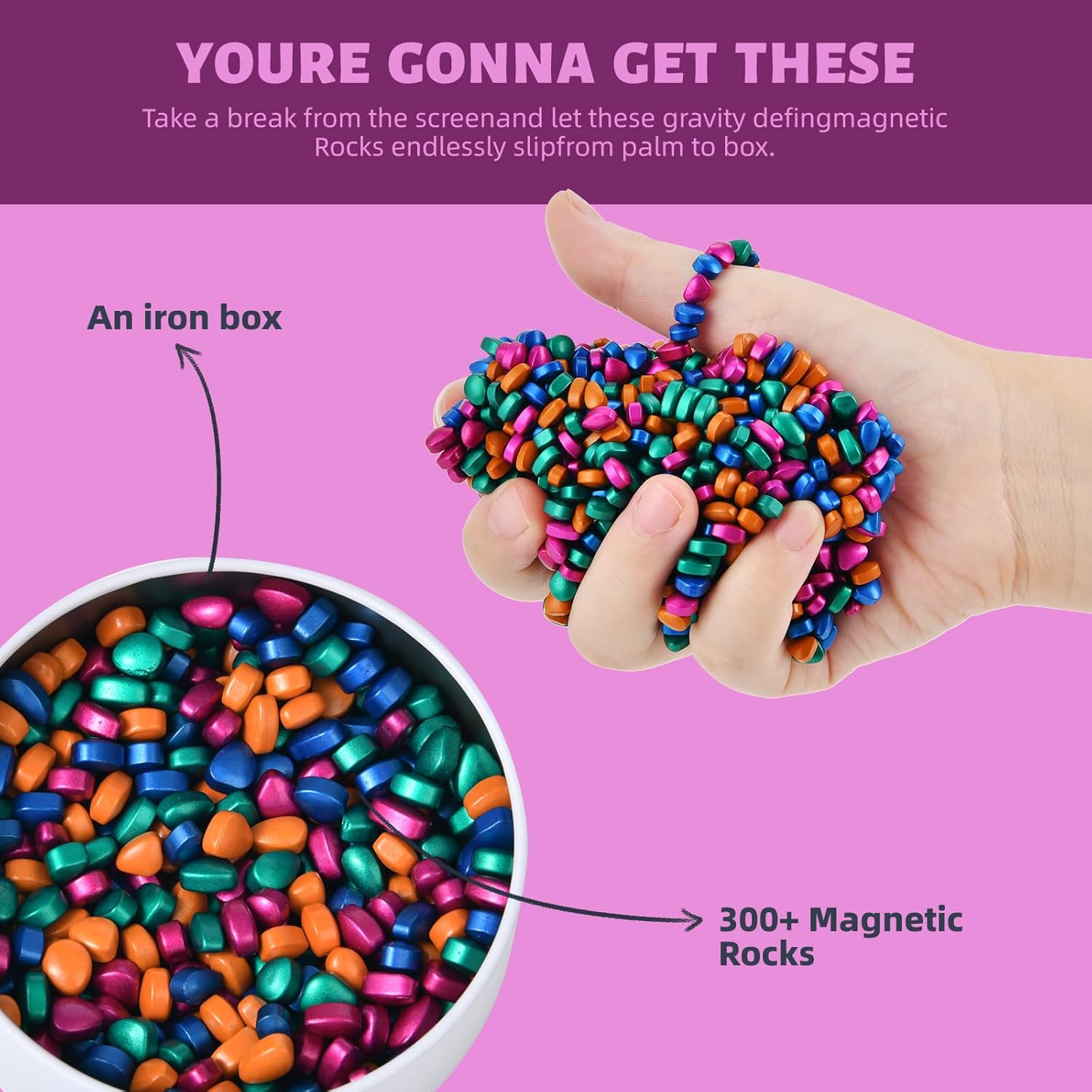 Sensory - Desk Fidget Toy - Sensory Play Toy - Ages 15+