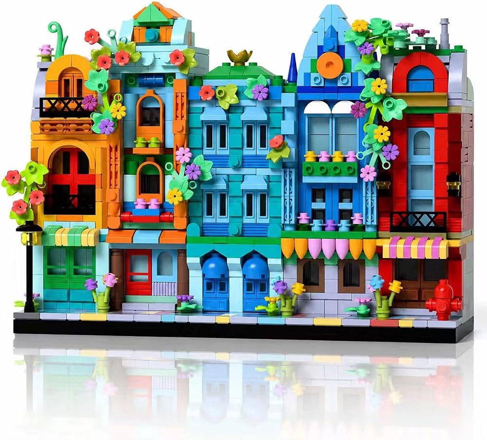 Flower - Mini Building Blocks Set - Creative Play Toy - Ages 8+