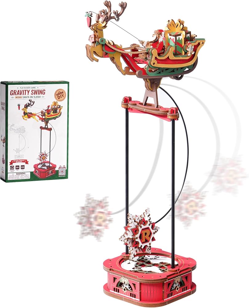 Robot - 3D Wooden Puzzle Kit - Creative Play Toy