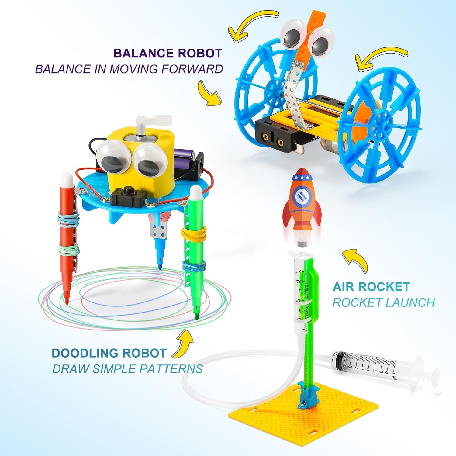 Science - STEM Robot Kit - STEM Learning Toy - Ages 8-12