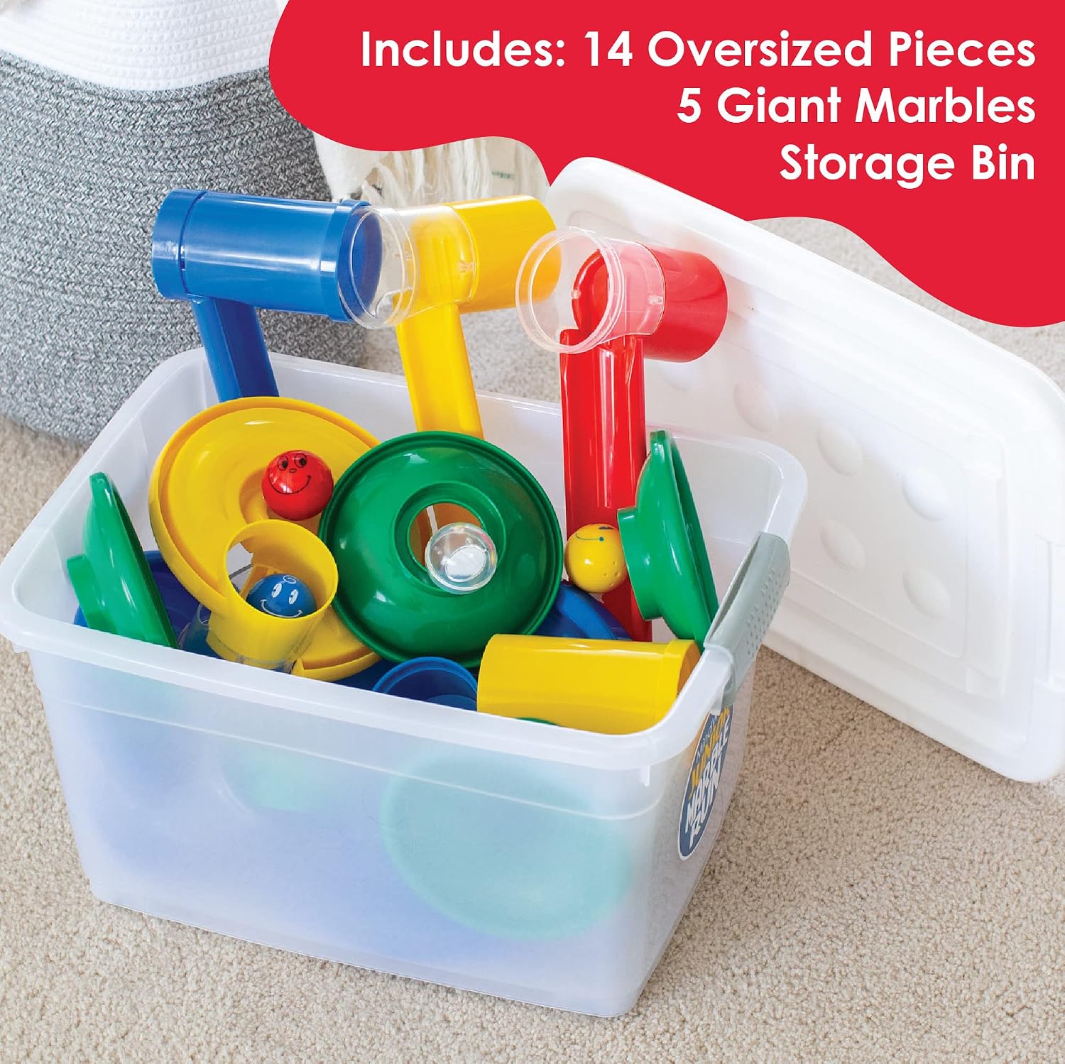 Marble Run Building Set - Creative Play Toy - MRB-073