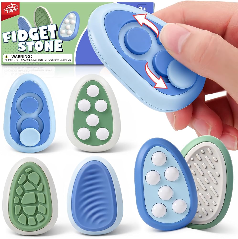 4-Piece - Sensory - Desk Fidget Toy - Sensory Play Toy - Ages 3+