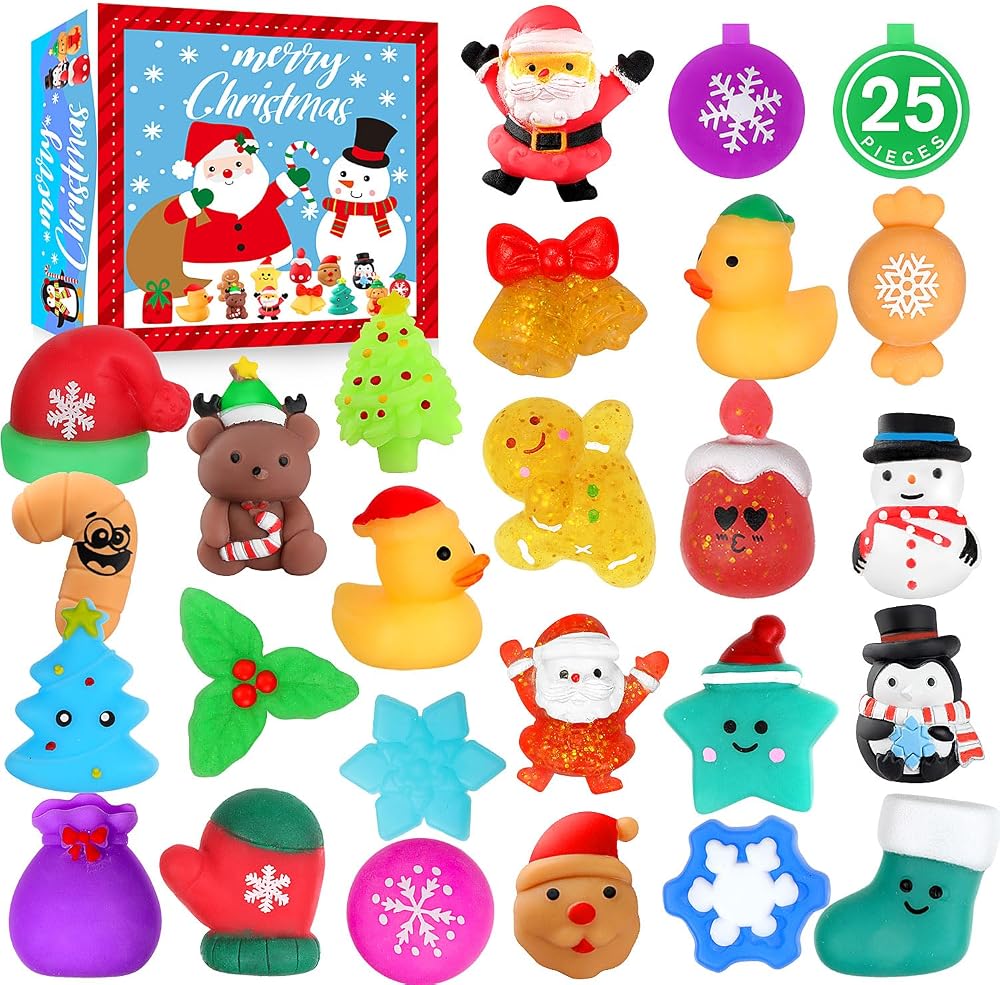 25-Piece - Sensory - Stocking Stuffer Toys - Sensory Play Toy - Ages 3+