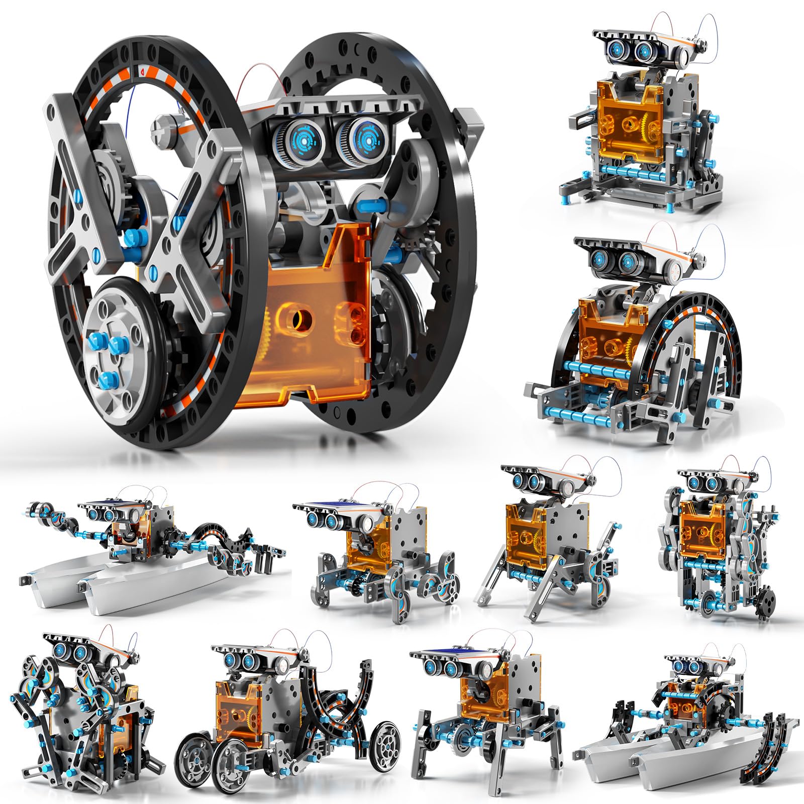 Science - Solar Robot Kit - STEM Learning Toy - Ages 8-13