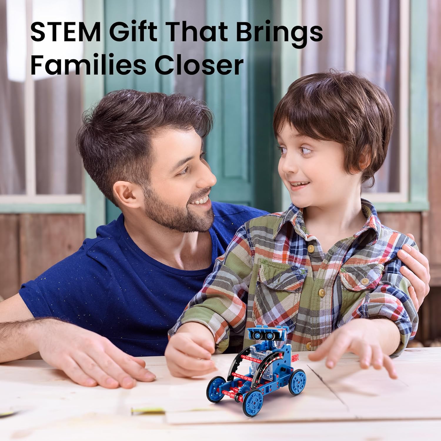 190-Piece - Solar - STEM Robot Kit - STEM Learning Toy