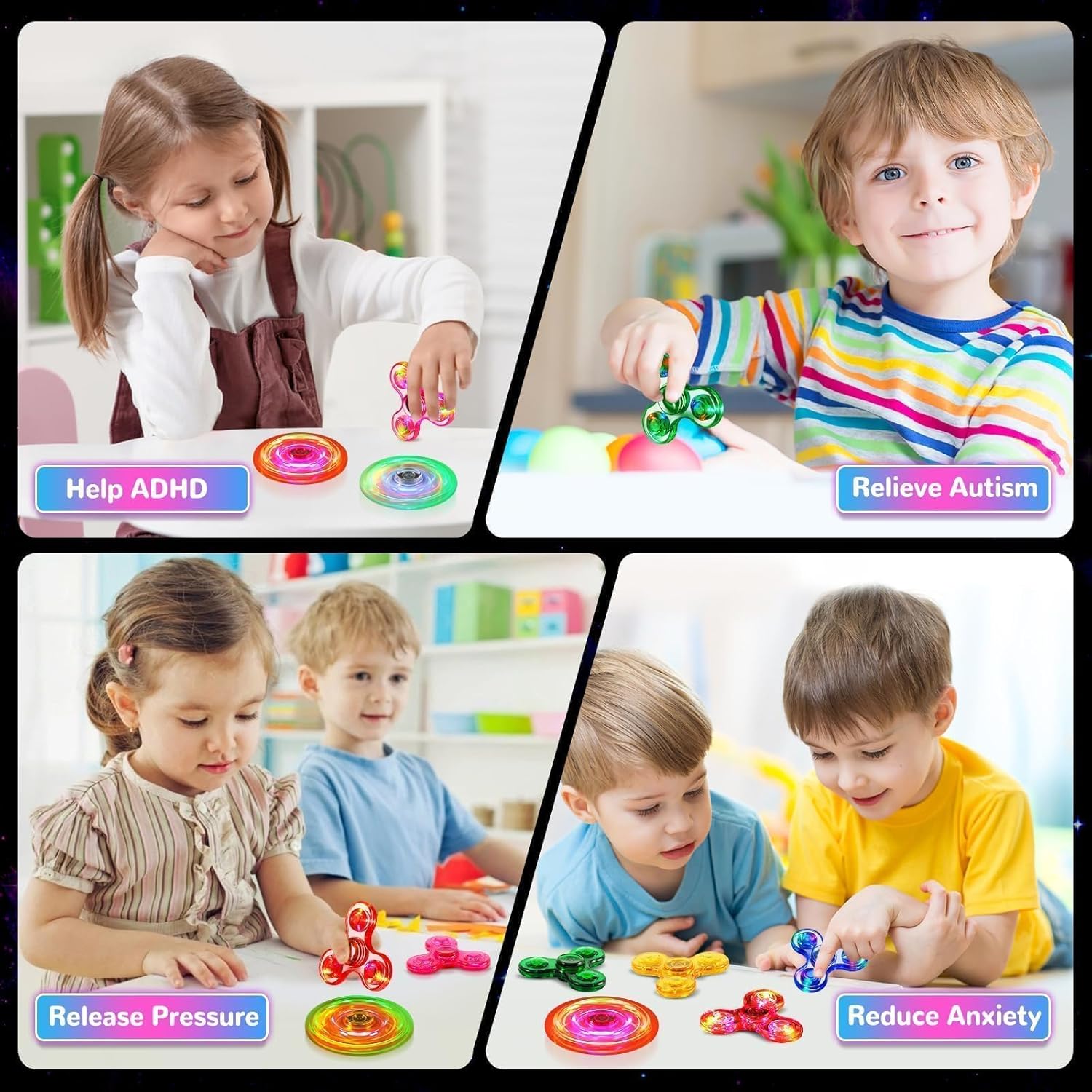 2-Piece - Sensory - Stocking Stuffer Toys - Sensory Play Toy - Ages 3+