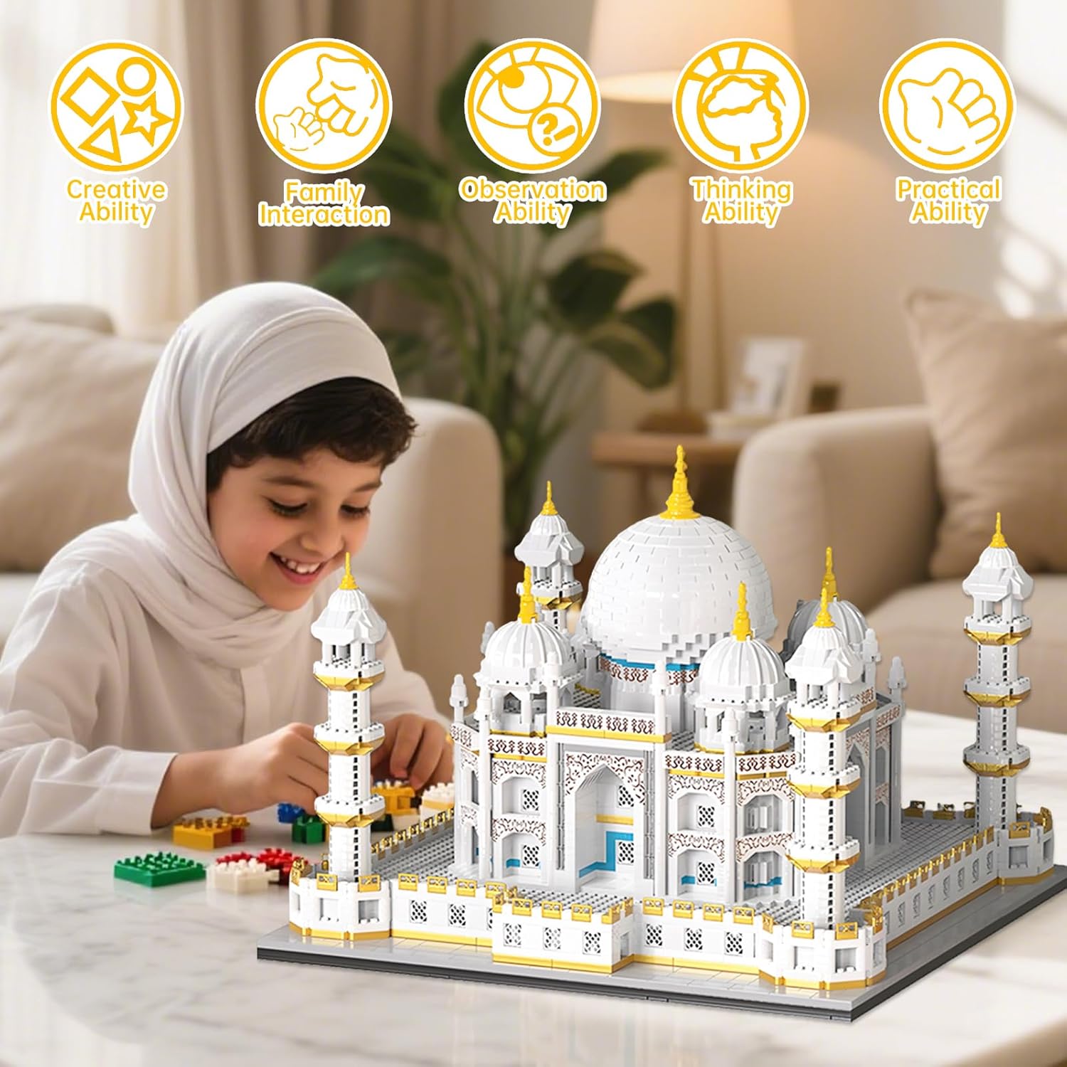 4030-Piece - Mini Building Blocks Set - Creative Play Toy - Ages 6+