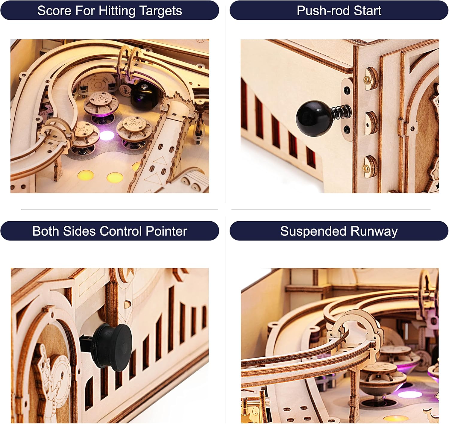 3D Wooden Puzzle Kit - Creative Play Toy - Ages 14