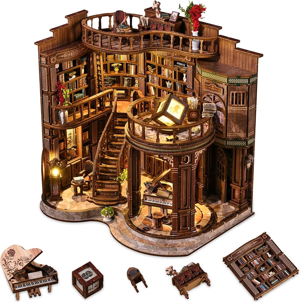 3D Wooden Puzzle Kit - Creative Play Toy - 3WP-017