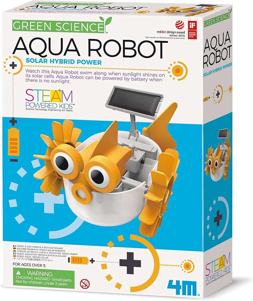 Science - Solar Robot Kit - STEM Learning Toy - Ages 5+