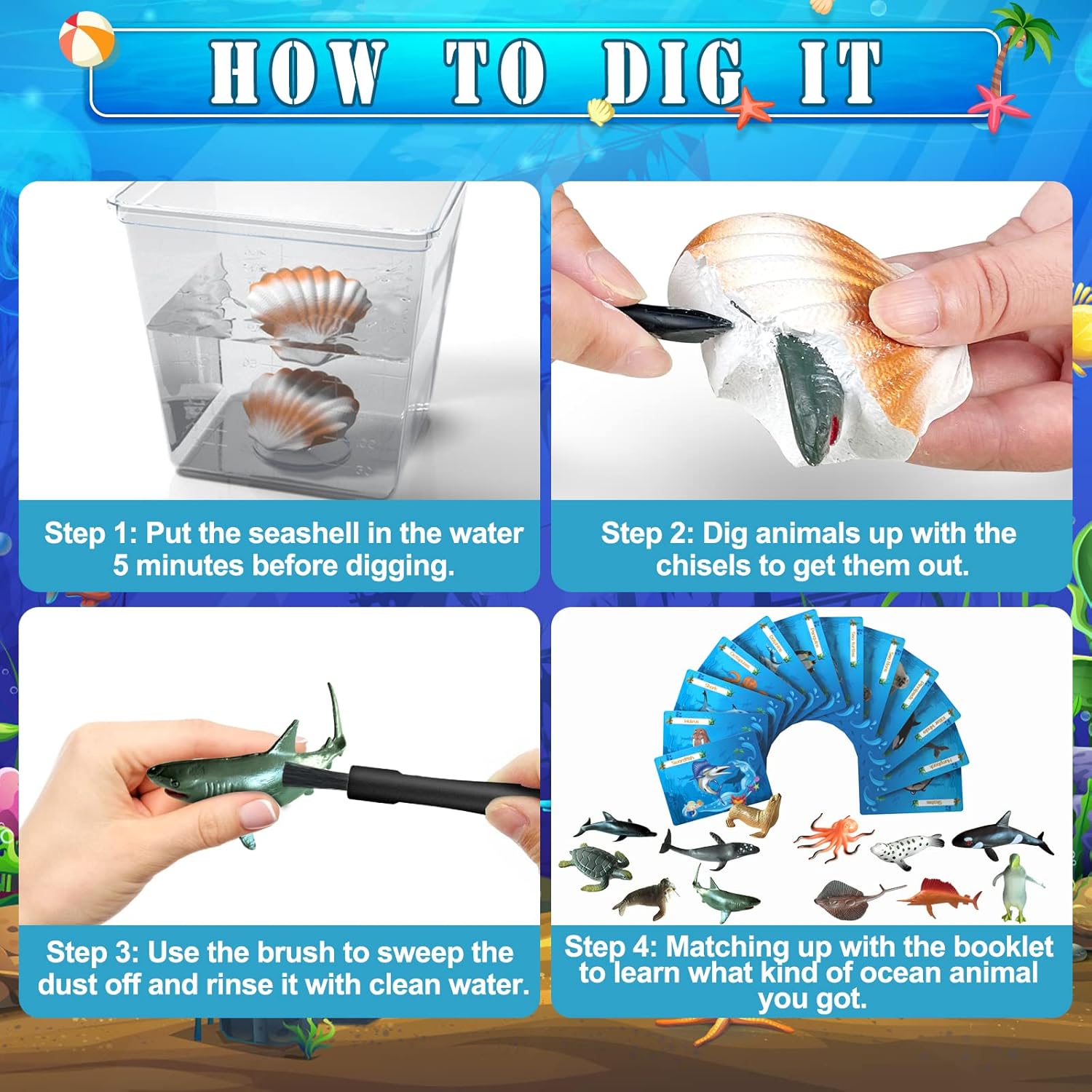 Animal - Dinosaur Dig Kit - STEM Learning Toy
