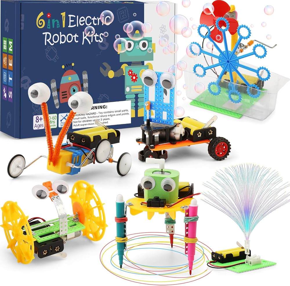 Science - STEM Robot Kit - STEM Learning Toy - Ages 8-12