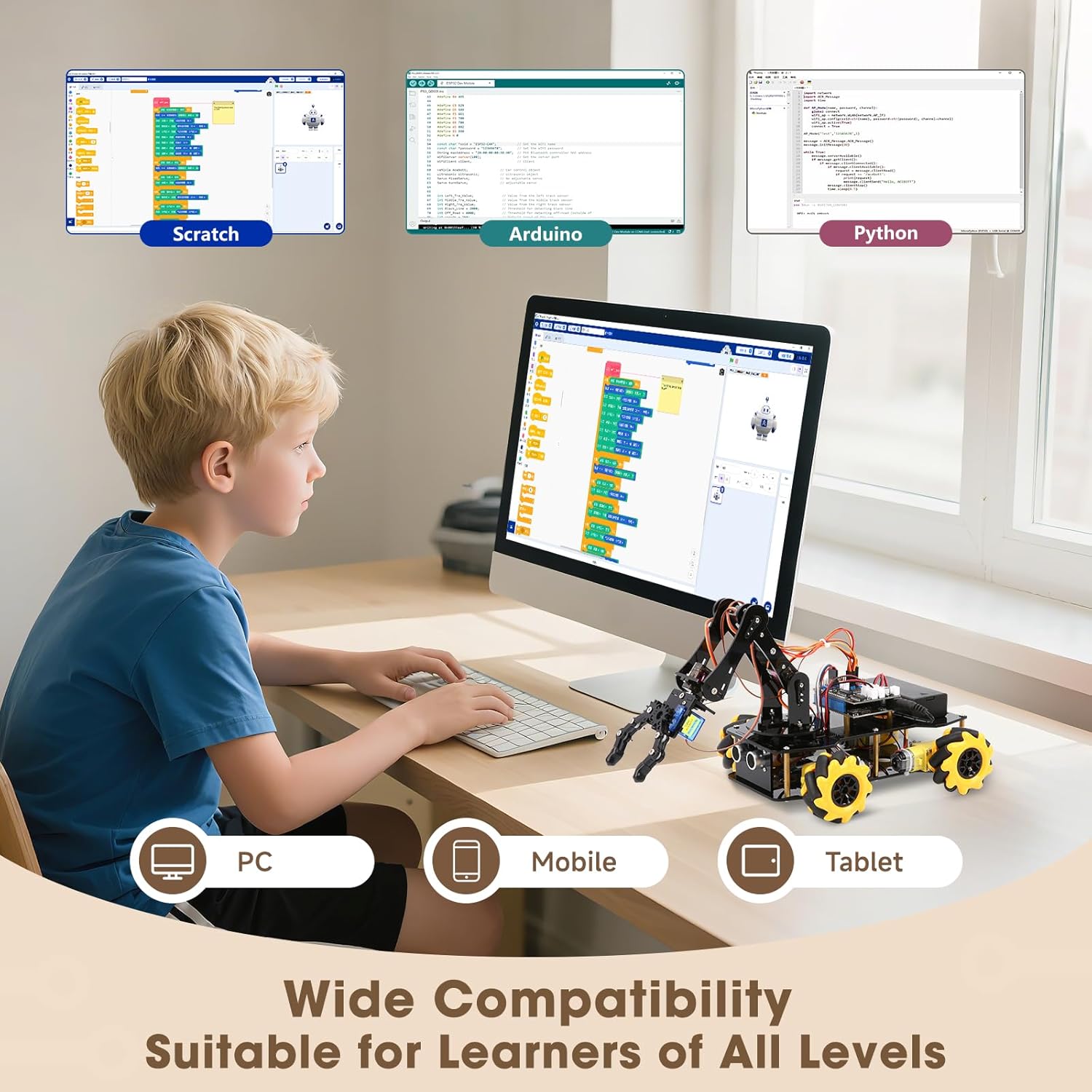 Car - STEM Robot Kit - STEM Learning Toy - Ages 8-12