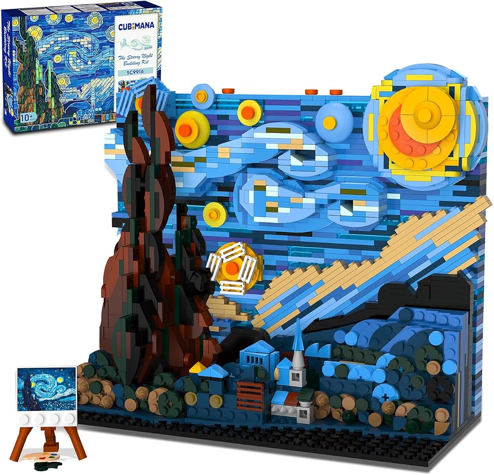 1501-Piece - Mini Building Blocks Set - Creative Play Toy - Ages 10+