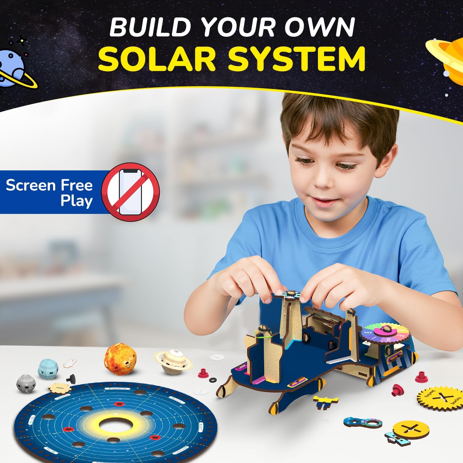 Science - Solar Robot Kit - STEM Learning Toy - Ages 8+