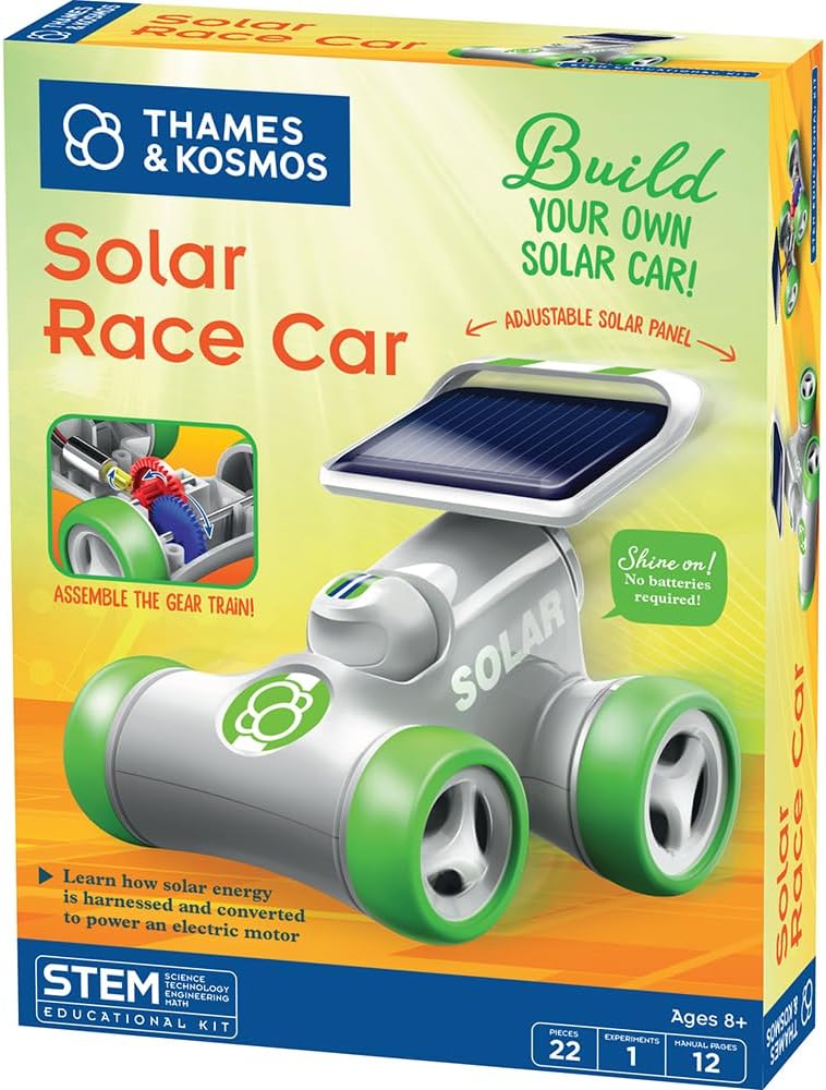 Car - Solar Robot Kit - STEM Learning Toy - Ages 8+