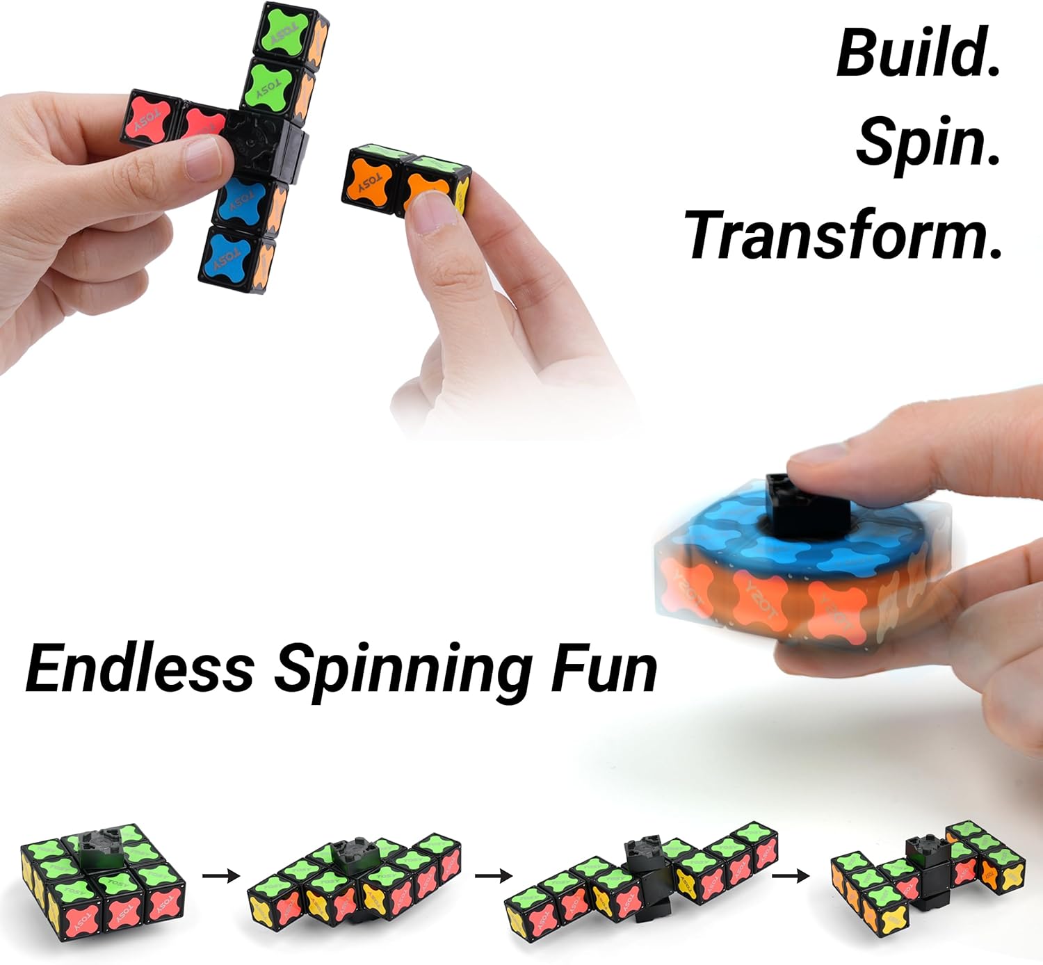 3-Piece - Sensory - Desk Fidget Toy - STEM Learning Toy