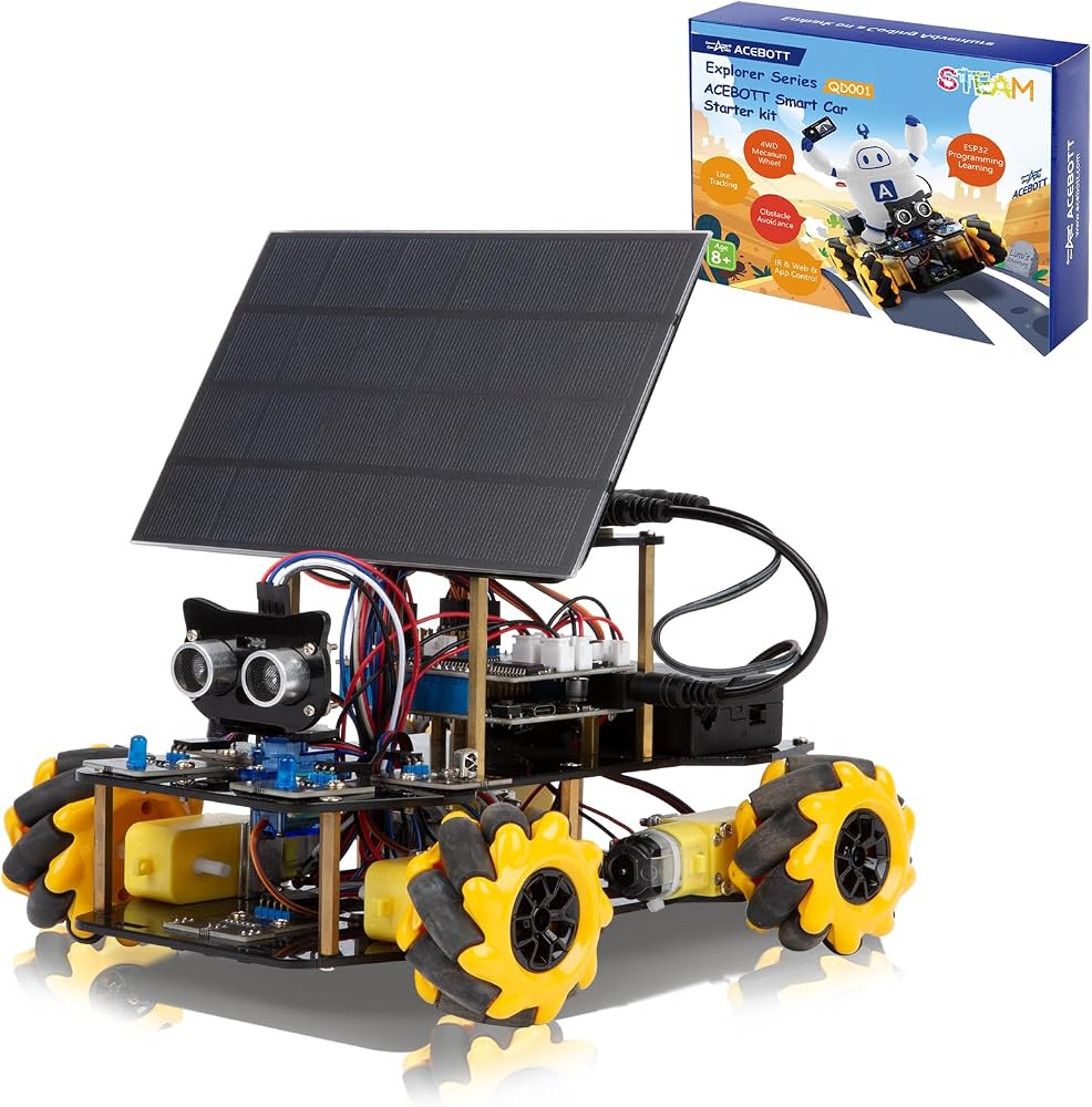 Car - Solar Robot Kit - STEM Learning Toy - SLR-092