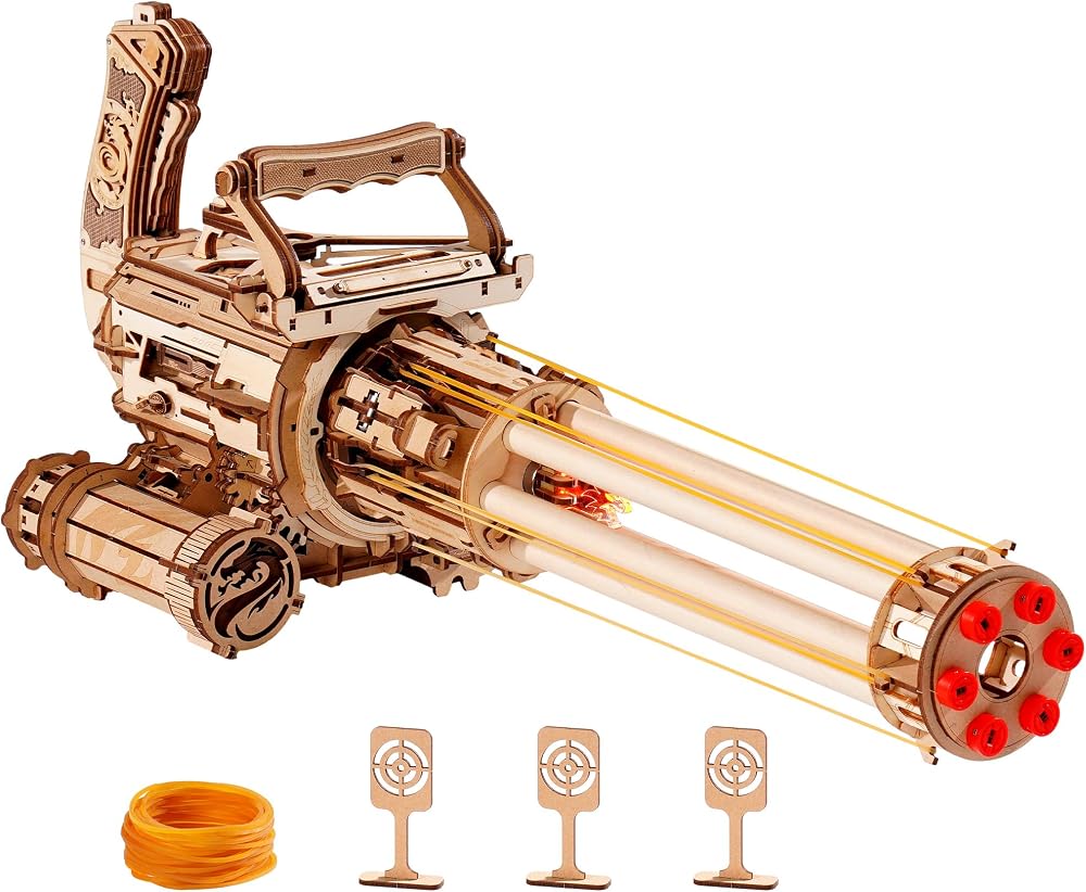 3D Wooden Puzzle Kit - STEM Learning Toy - Ages 14+