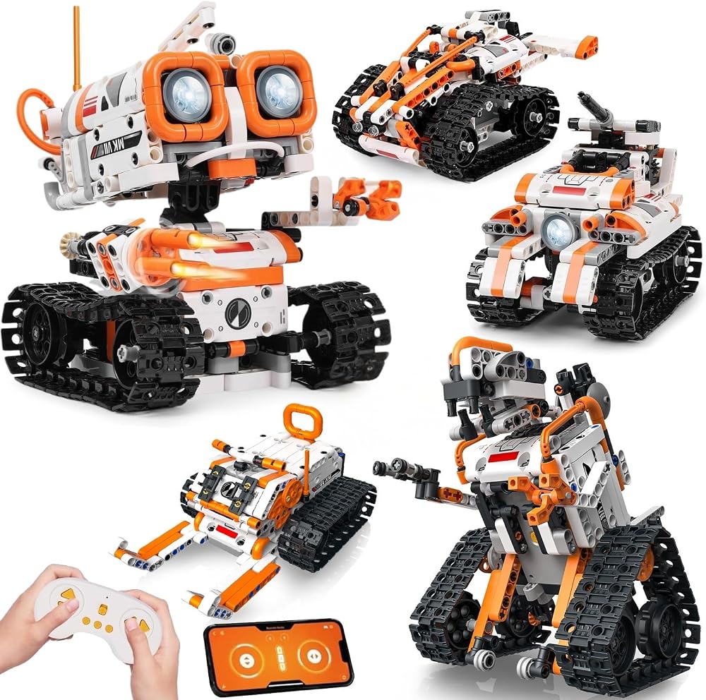 5-Piece - Science - STEM Robot Kit - STEM Learning Toy - Ages 6+