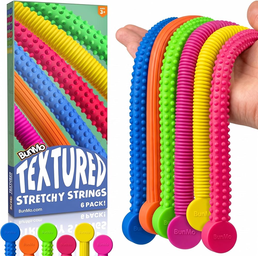 6-Piece - Sensory - Stocking Stuffer Toys - Sensory Play Toy