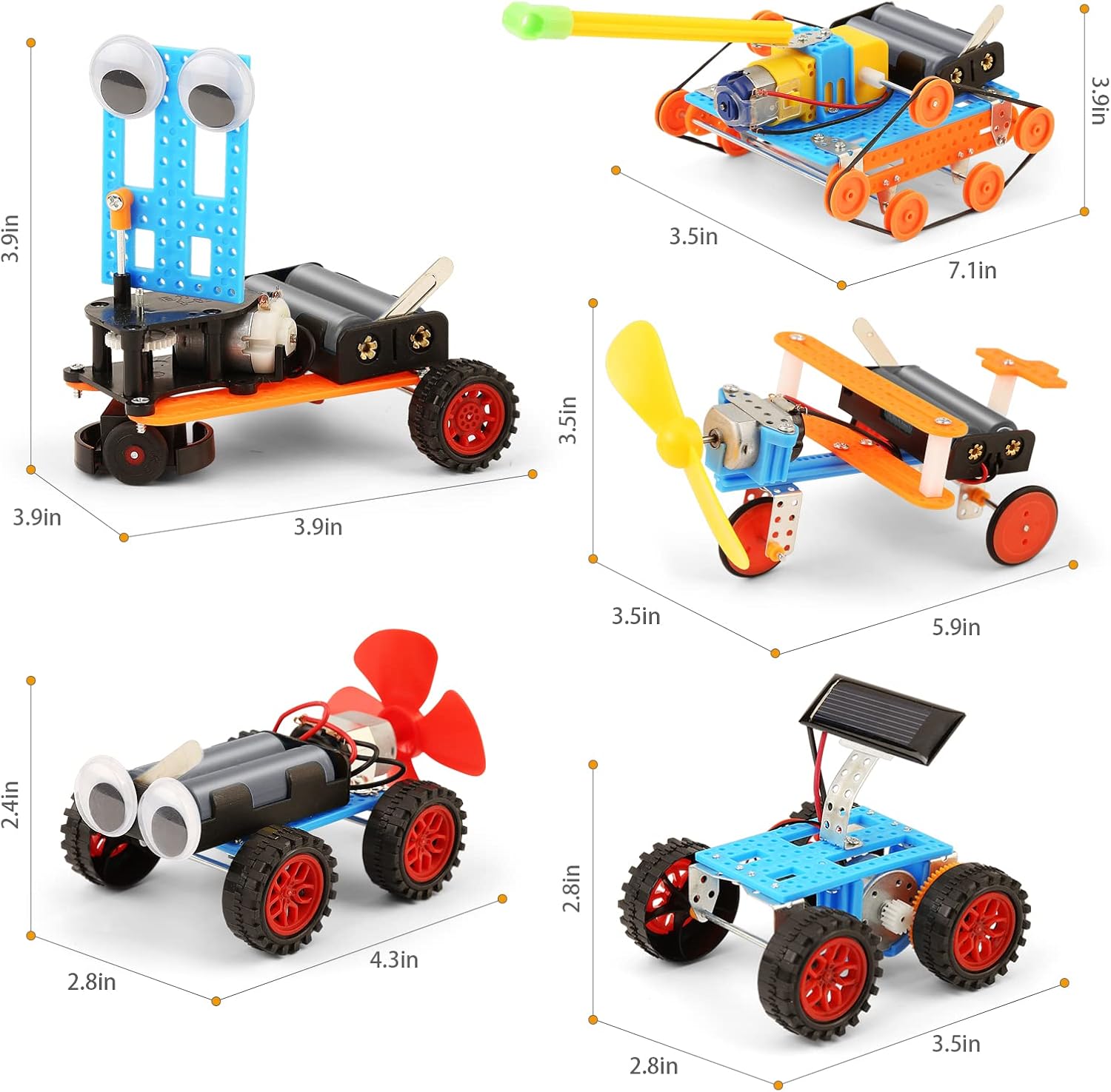 Science - STEM Robot Kit - STEM Learning Toy - Ages 10