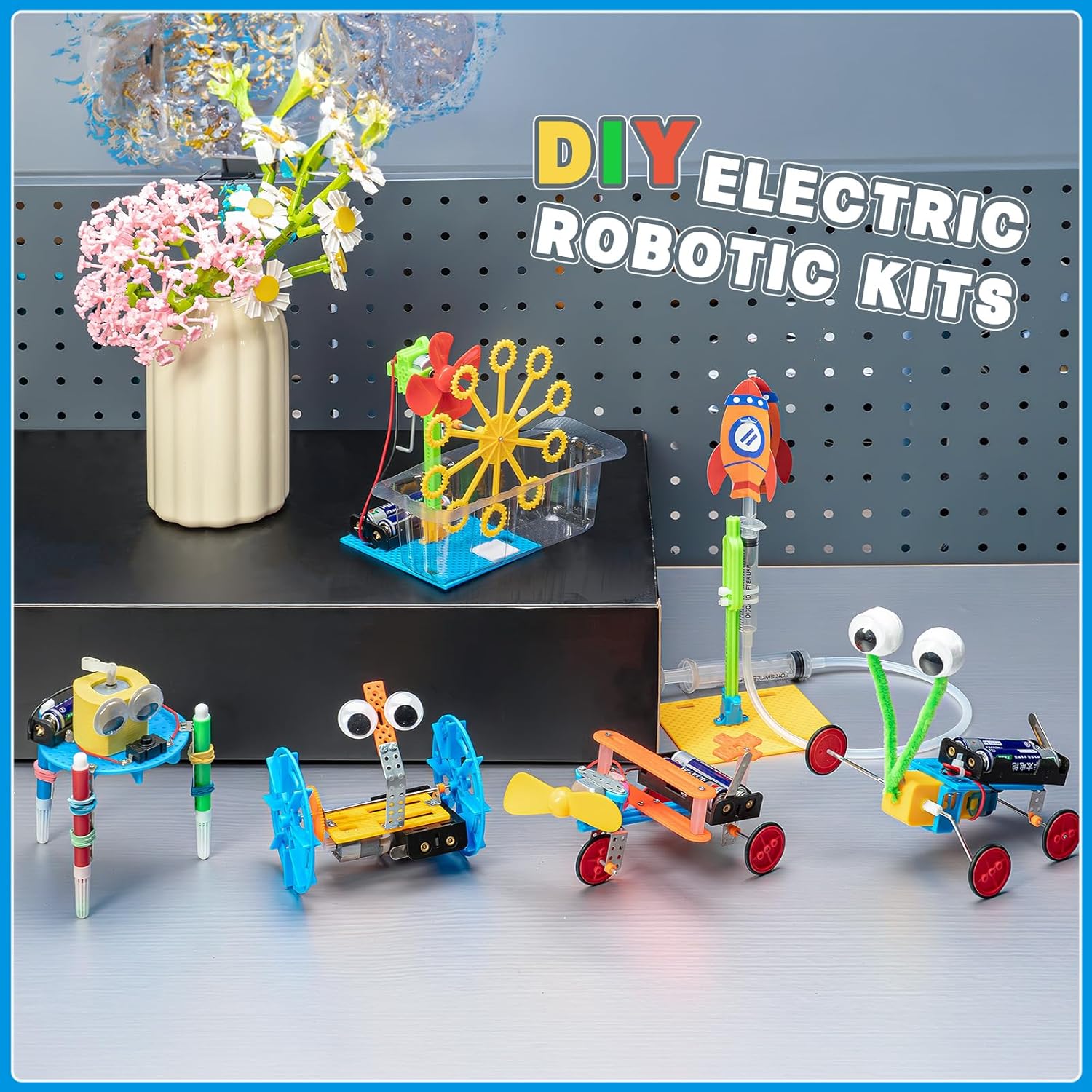 Science - STEM Robot Kit - STEM Learning Toy - Ages 8-12