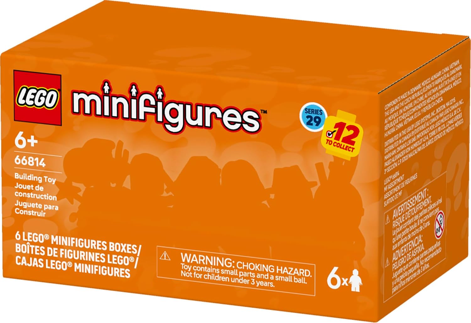 6-Piece - Mini Building Blocks Set - Creative Play Toy - Ages 6+