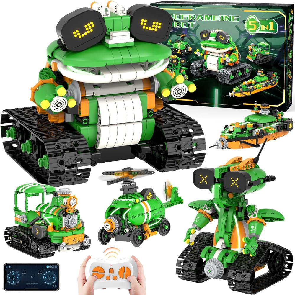 732-Piece - Solar Robot Kit - STEM Learning Toy