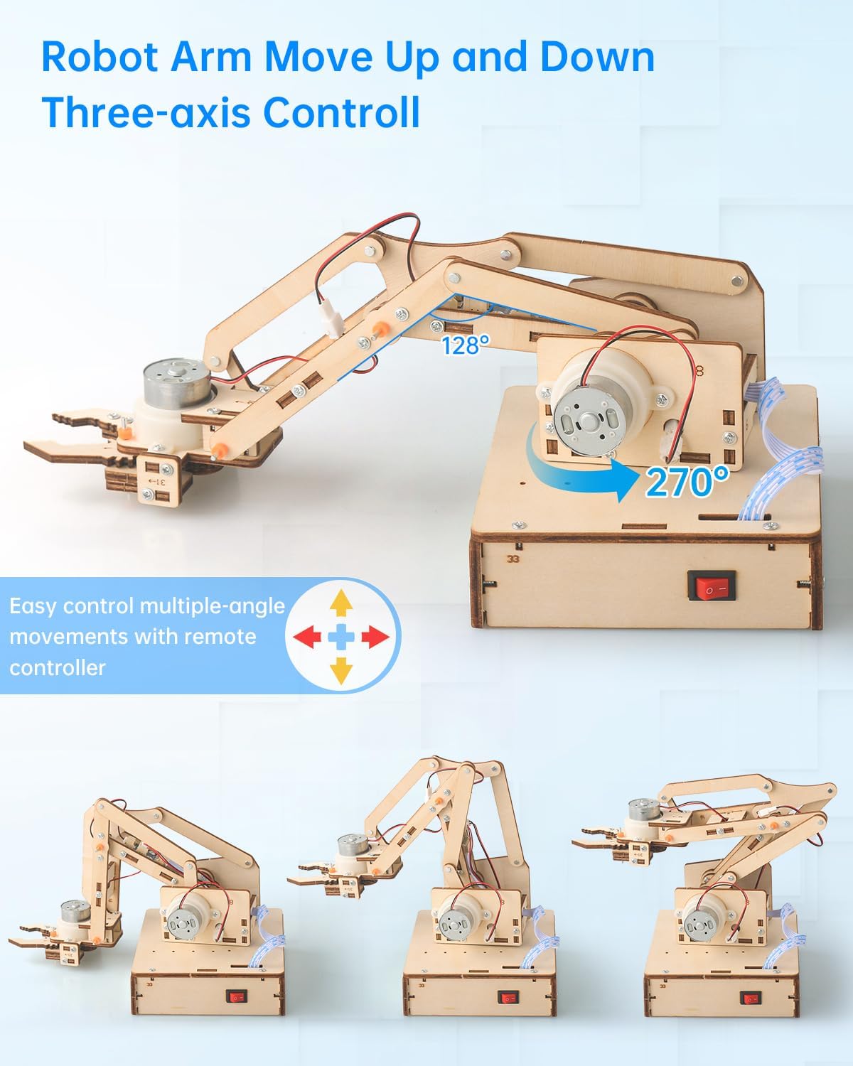 Science - STEM Robot Kit - STEM Learning Toy - Ages 8-12