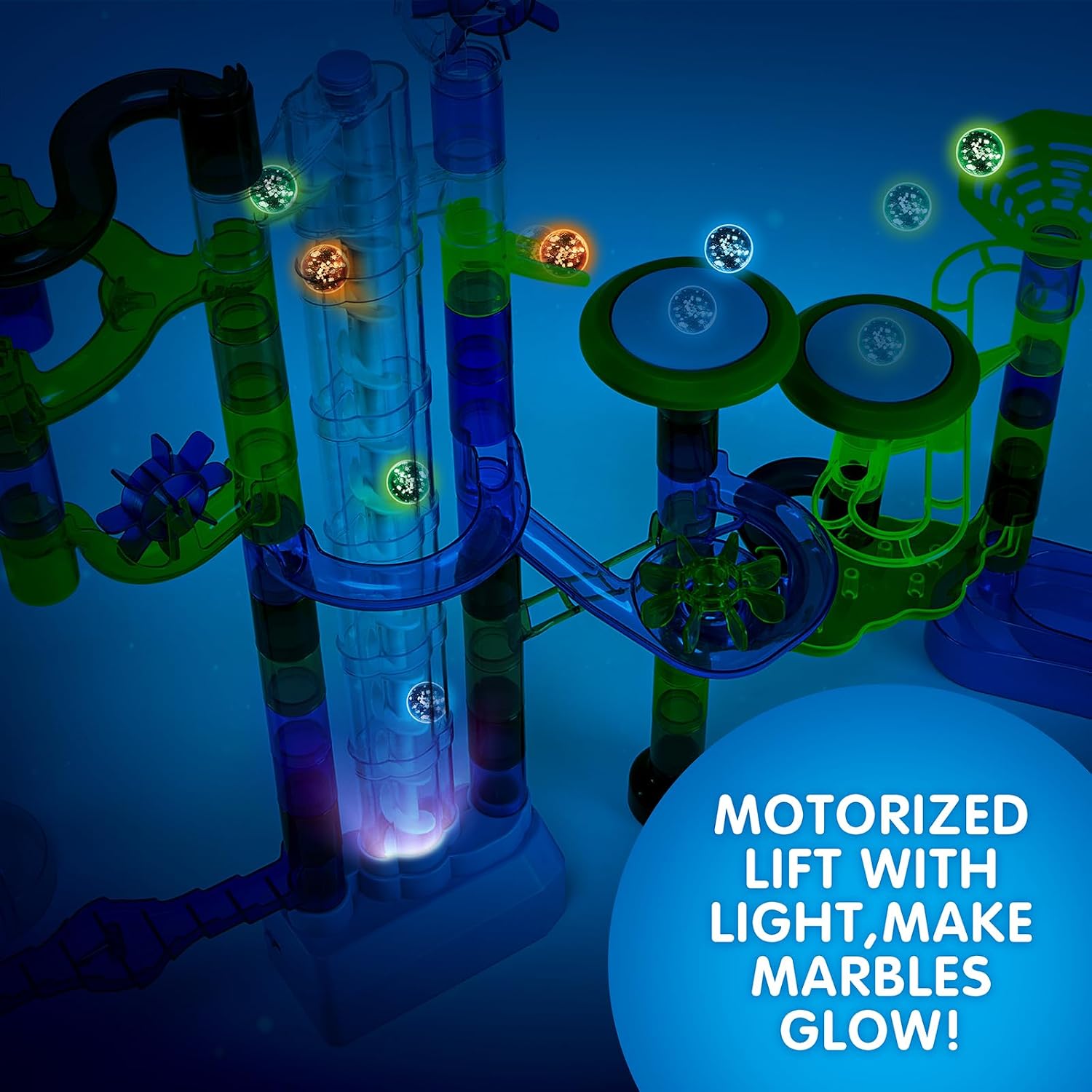 152-Piece - Marble Run Building Set - STEM Learning Toy - Ages 4+