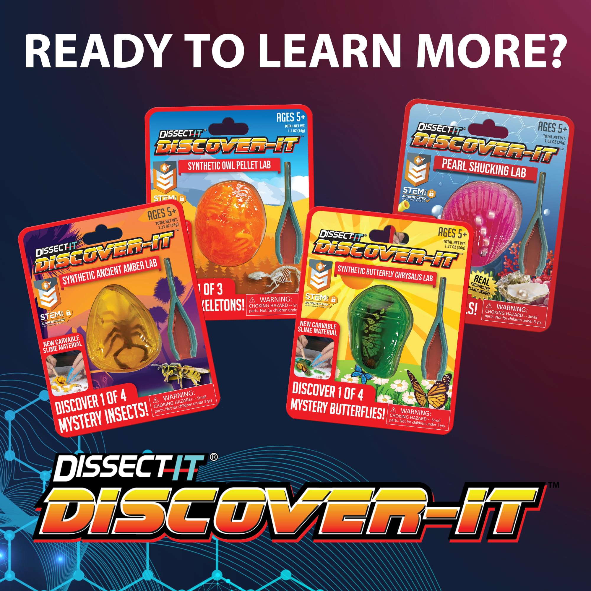Science - Dinosaur Dig Kit - STEM Learning Toy - Ages 6