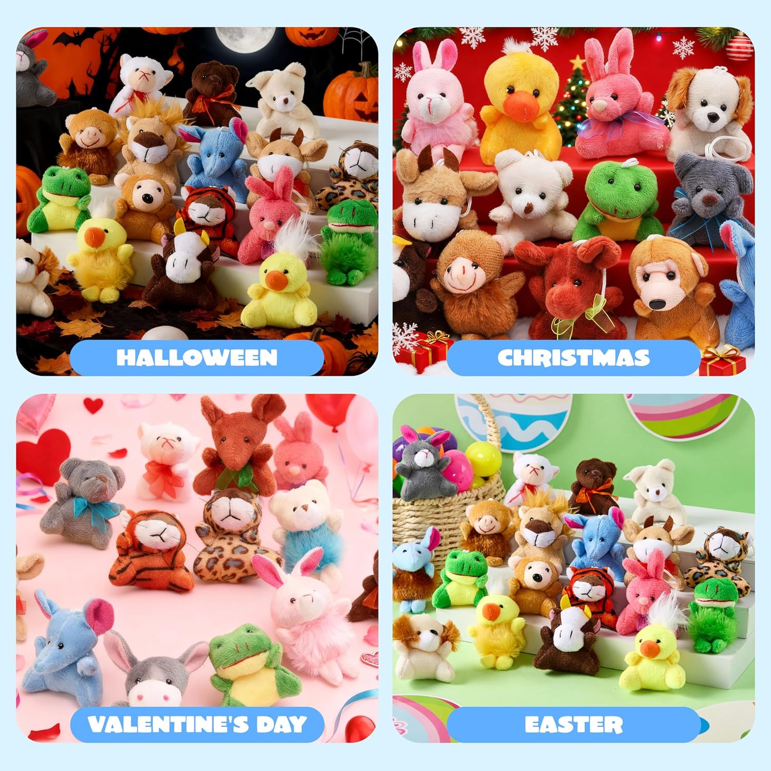 24-Piece - Animal - Party Favor Toys - Creative Play Toy - Ages 3+