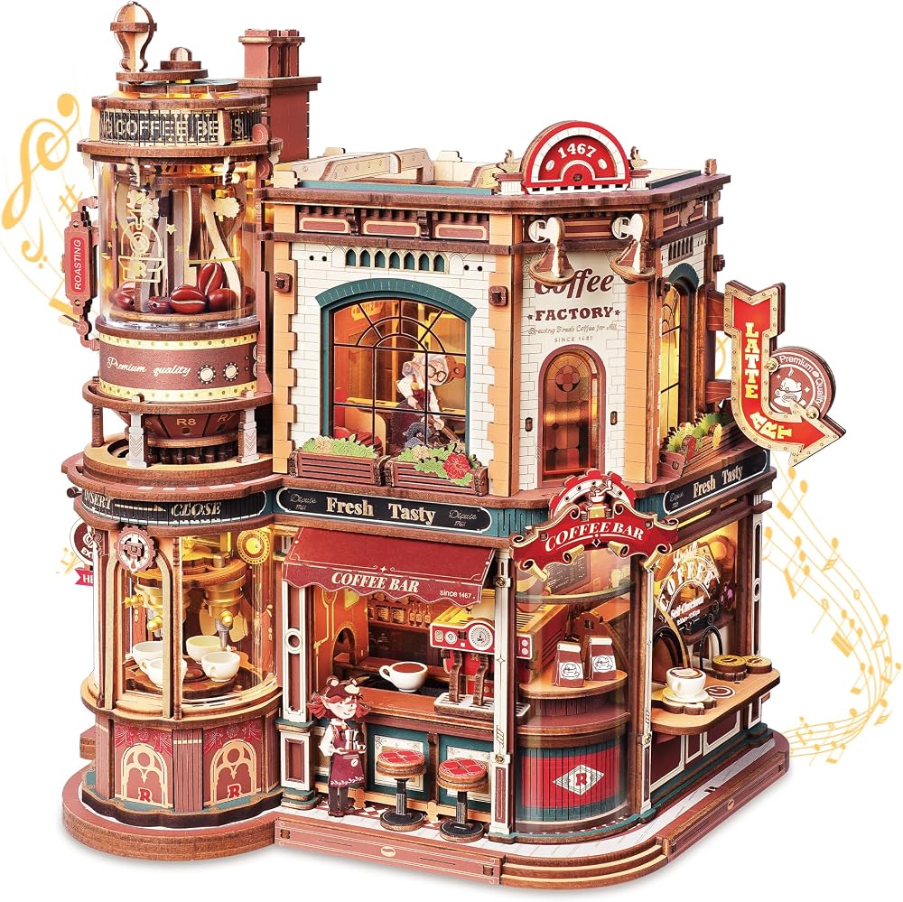 3D Wooden Puzzle Kit - Creative Play Toy - Ages 14+