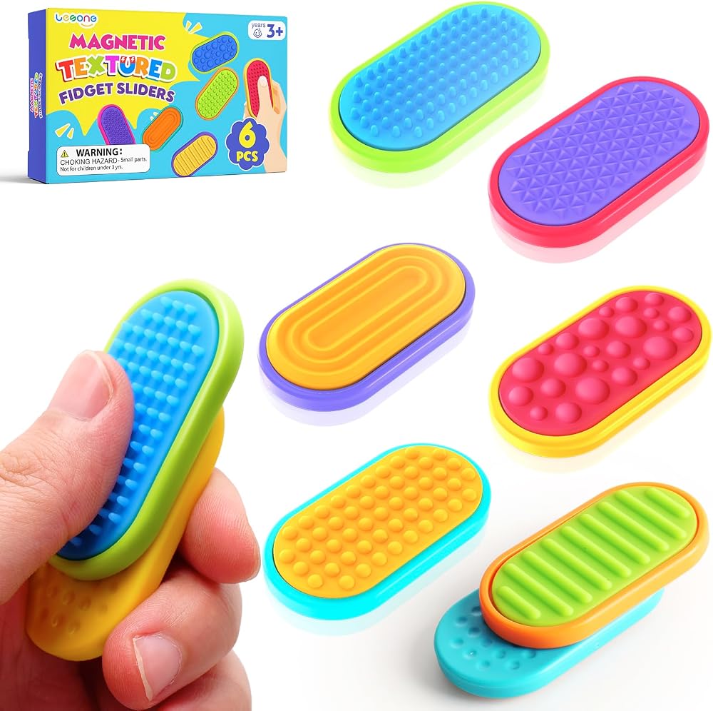 Magnetic - Desk Fidget Toy - Sensory Play Toy - Ages 3+