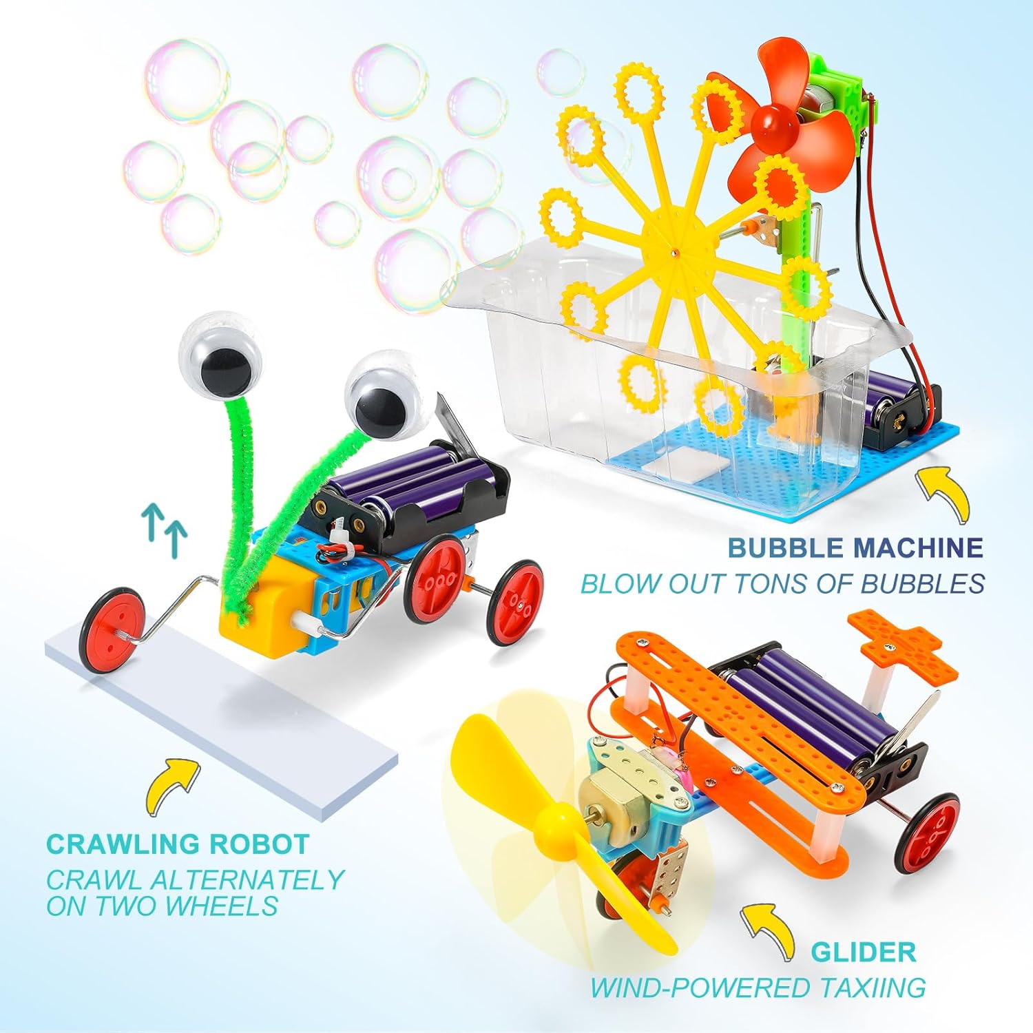 Science - STEM Robot Kit - STEM Learning Toy - Ages 8-12